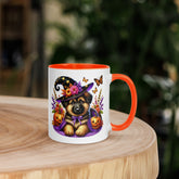 11oz Halloween German Shepherd Mug #2