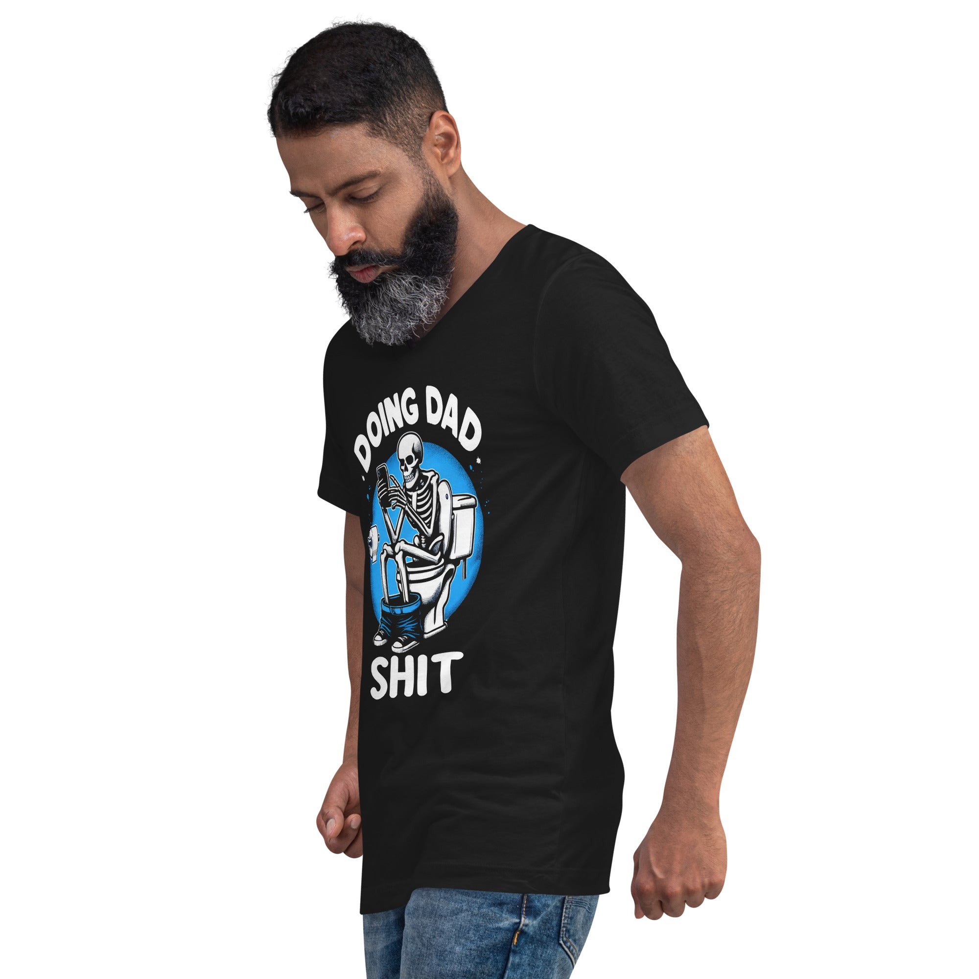 Dad T-Shirt Black - Doing Dad Shit #1