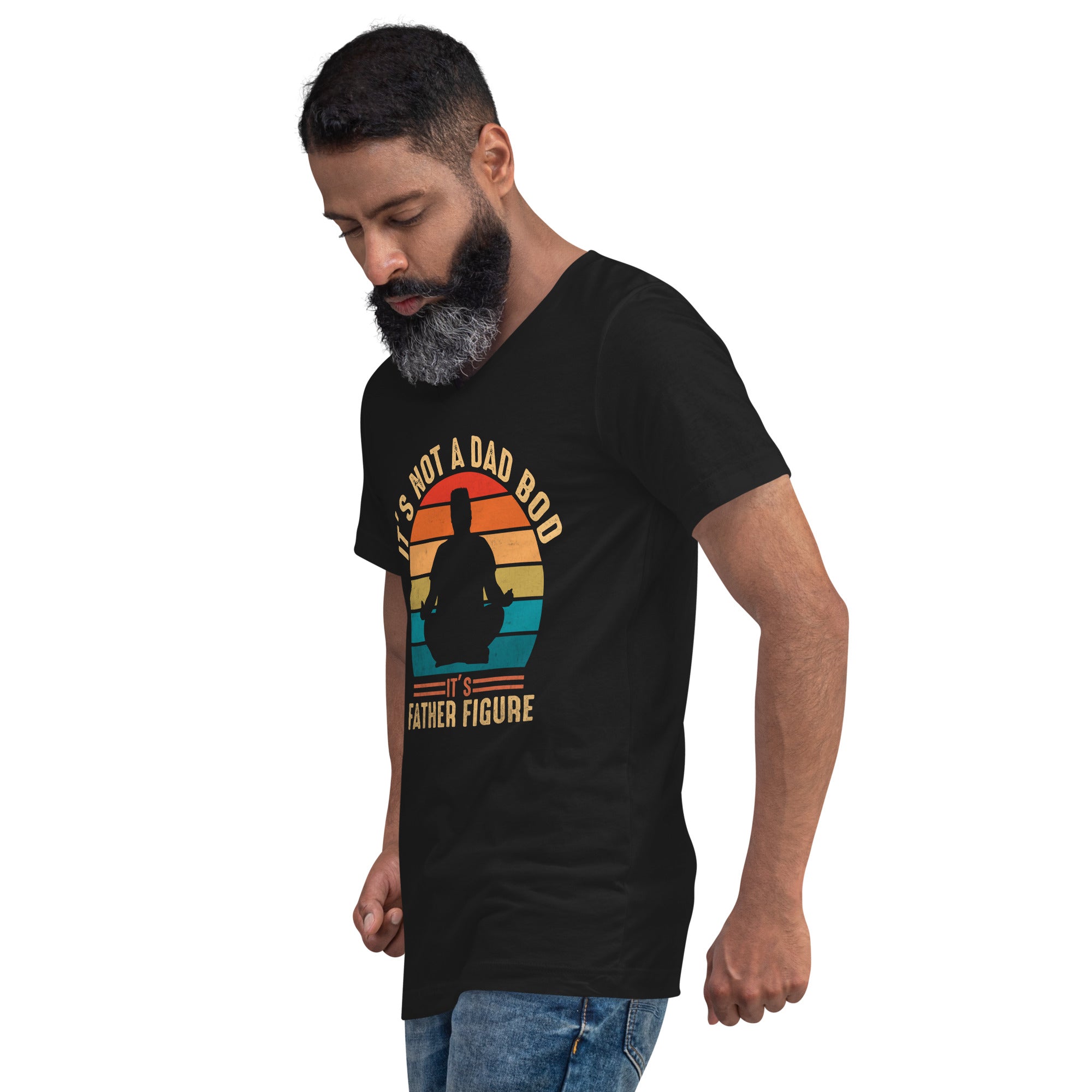 Dad T-Shirt Black - Dad Bod #1