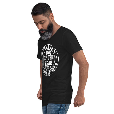 Dad T-Shirt Black - Farter Of The Year #1