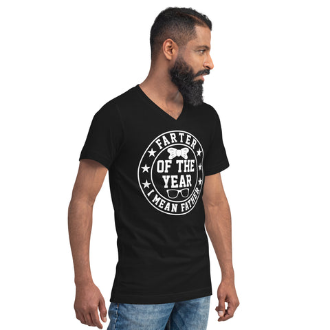 Dad T-Shirt Black - Farter Of The Year #1