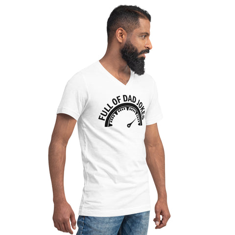 Dad T-Shirt White - Full Of Dad Jokes #1