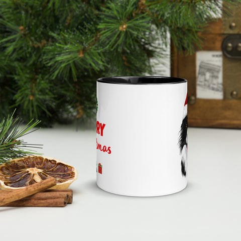 11oz Merry Christmas Border Collie Mug