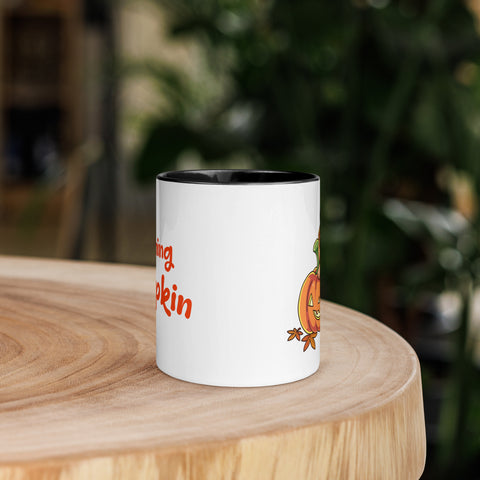 11oz Halloween Morning Pumpkin Pug Mug