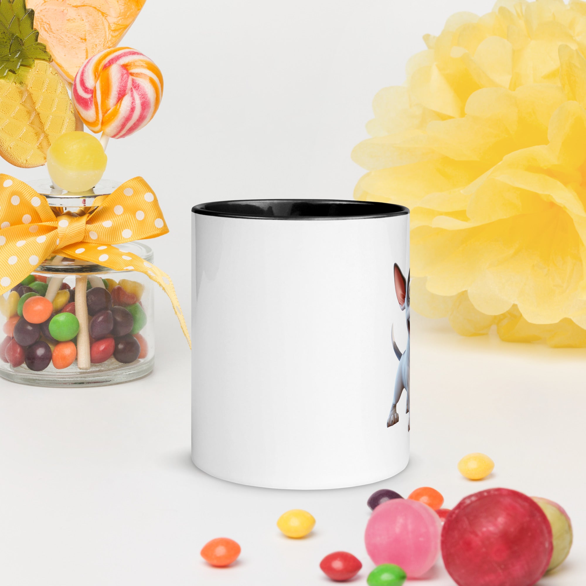 11oz Whimsical Bull Terrier Mug