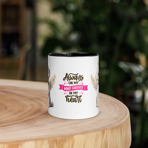 11oz Bichon Frisé Angel - Always On My Mind Forever In My Heart