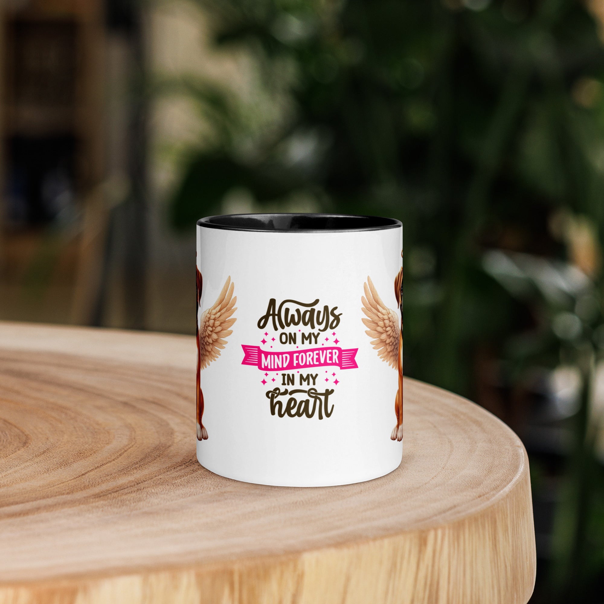 11oz Boxer Angel - Always On My Mind Forever In My Heart
