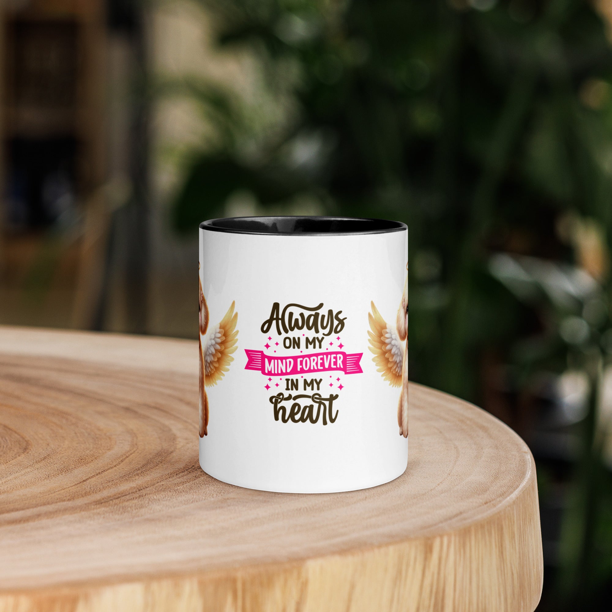 11oz Poodle Angel - Always On My Mind Forever In My Heart