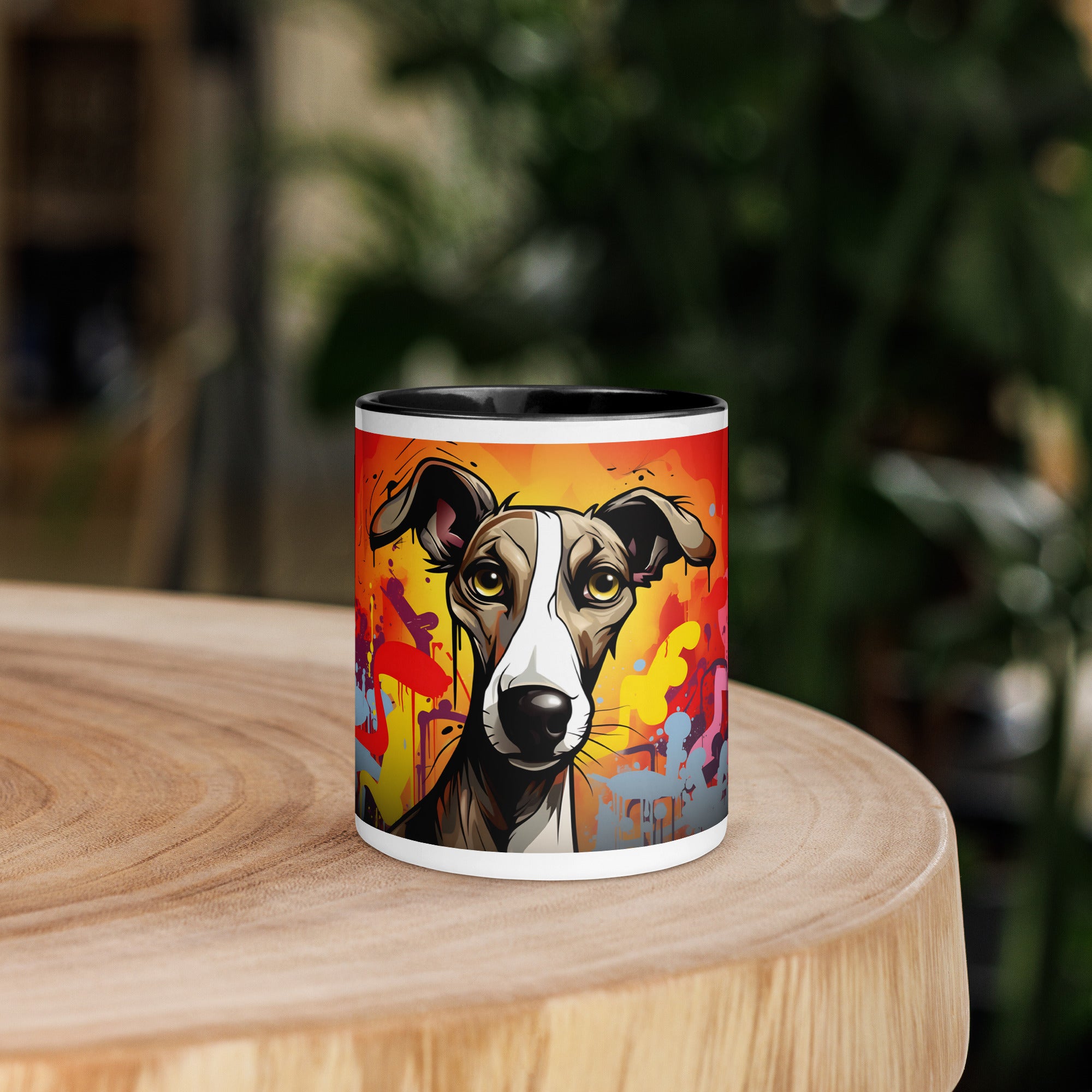 11oz Cute Whippet - Pop Art Blast
