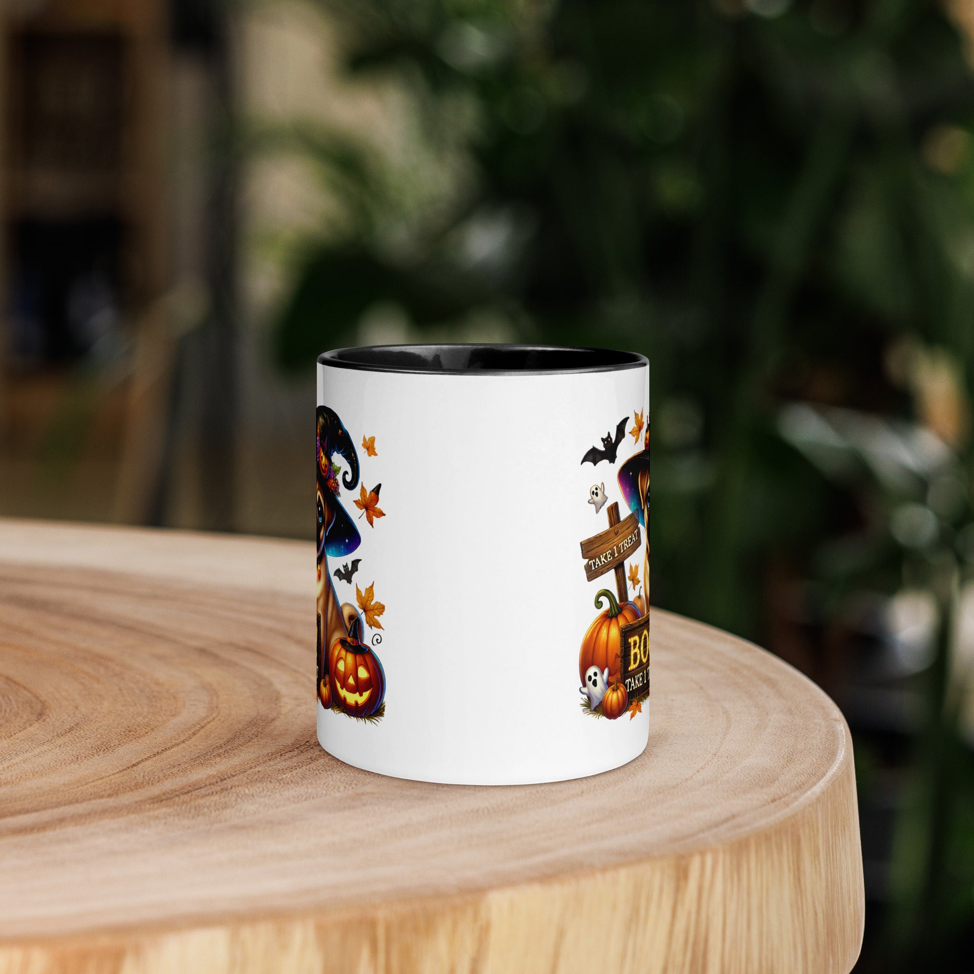 11oz Halloween Pug Mug #1