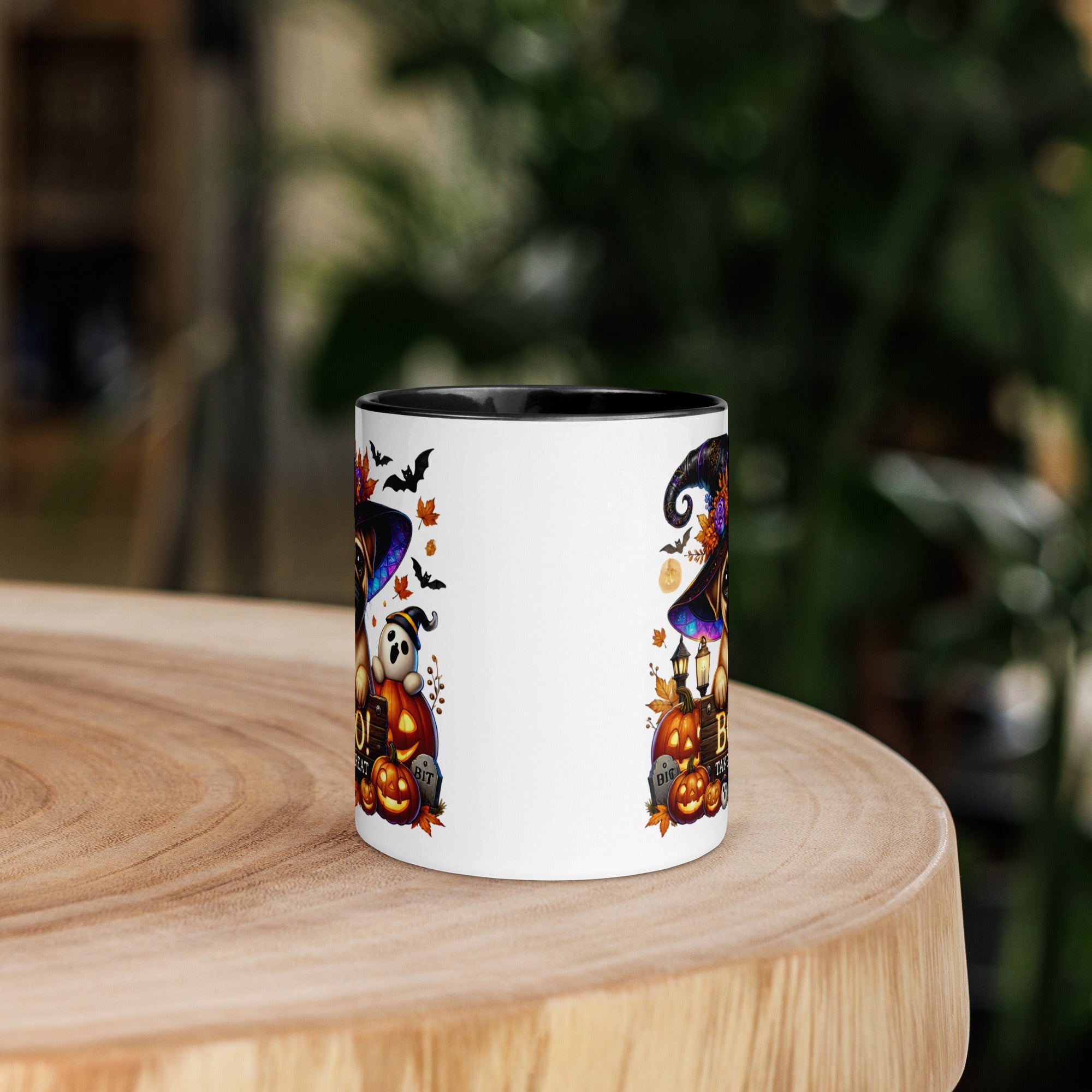 11oz Halloween Pug Mug #3