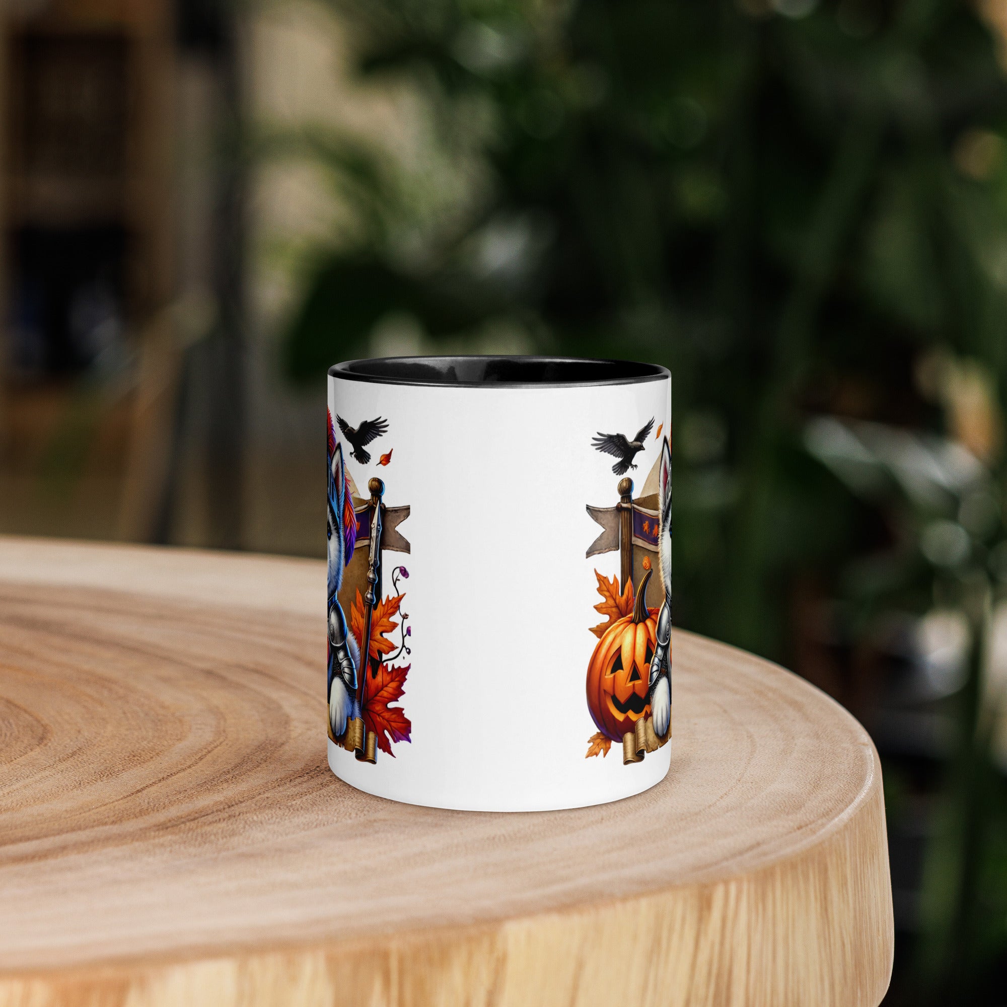 11oz Halloween Siberian Husky Mug #1