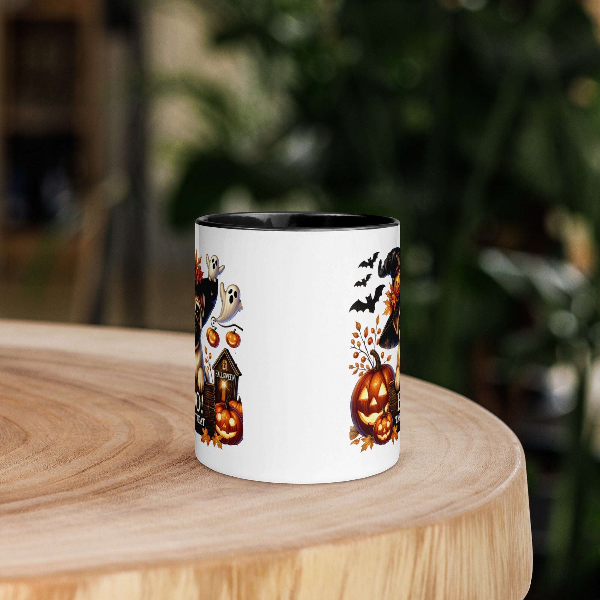 11oz Halloween Pug Mug #4