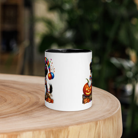 11oz Halloween Border Collie Mug #2