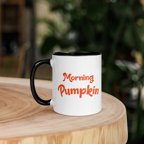11oz Halloween Morning Pumpkin Pug Mug