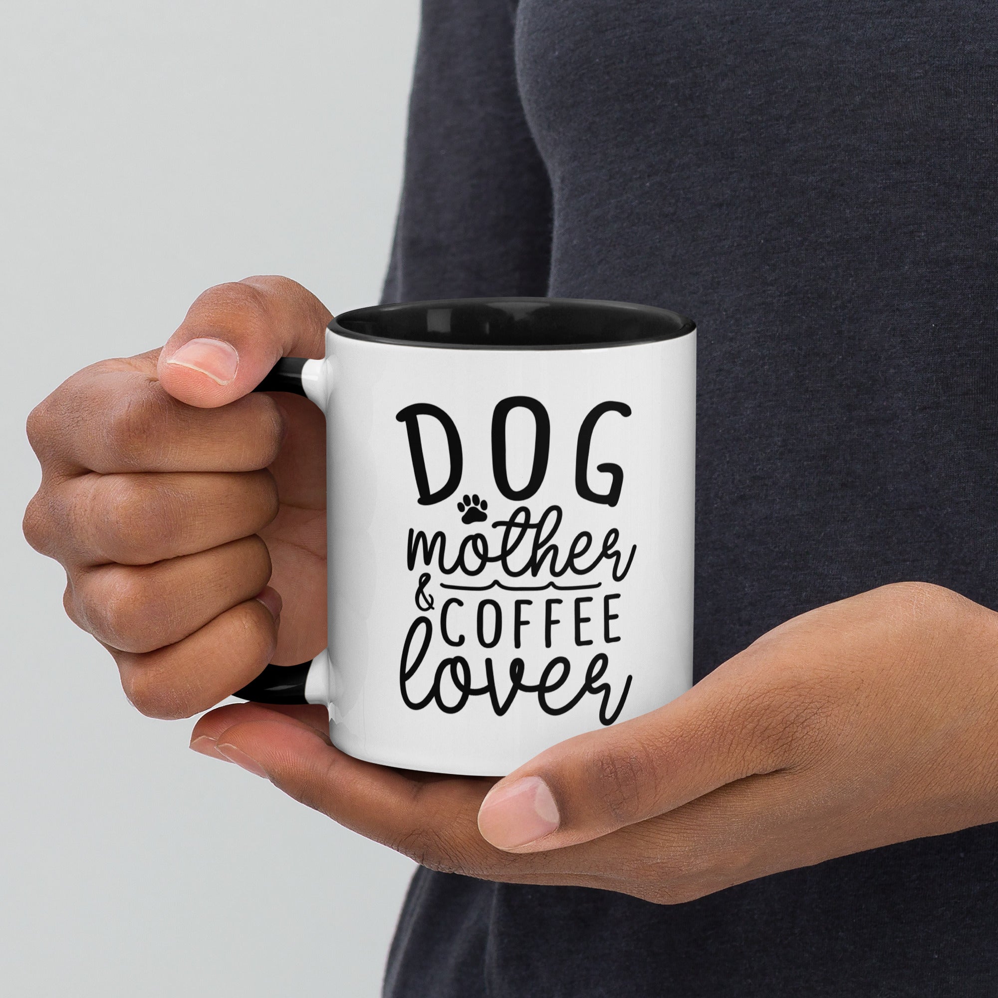 11oz White Mug - Dog Mother And Coffee Lover