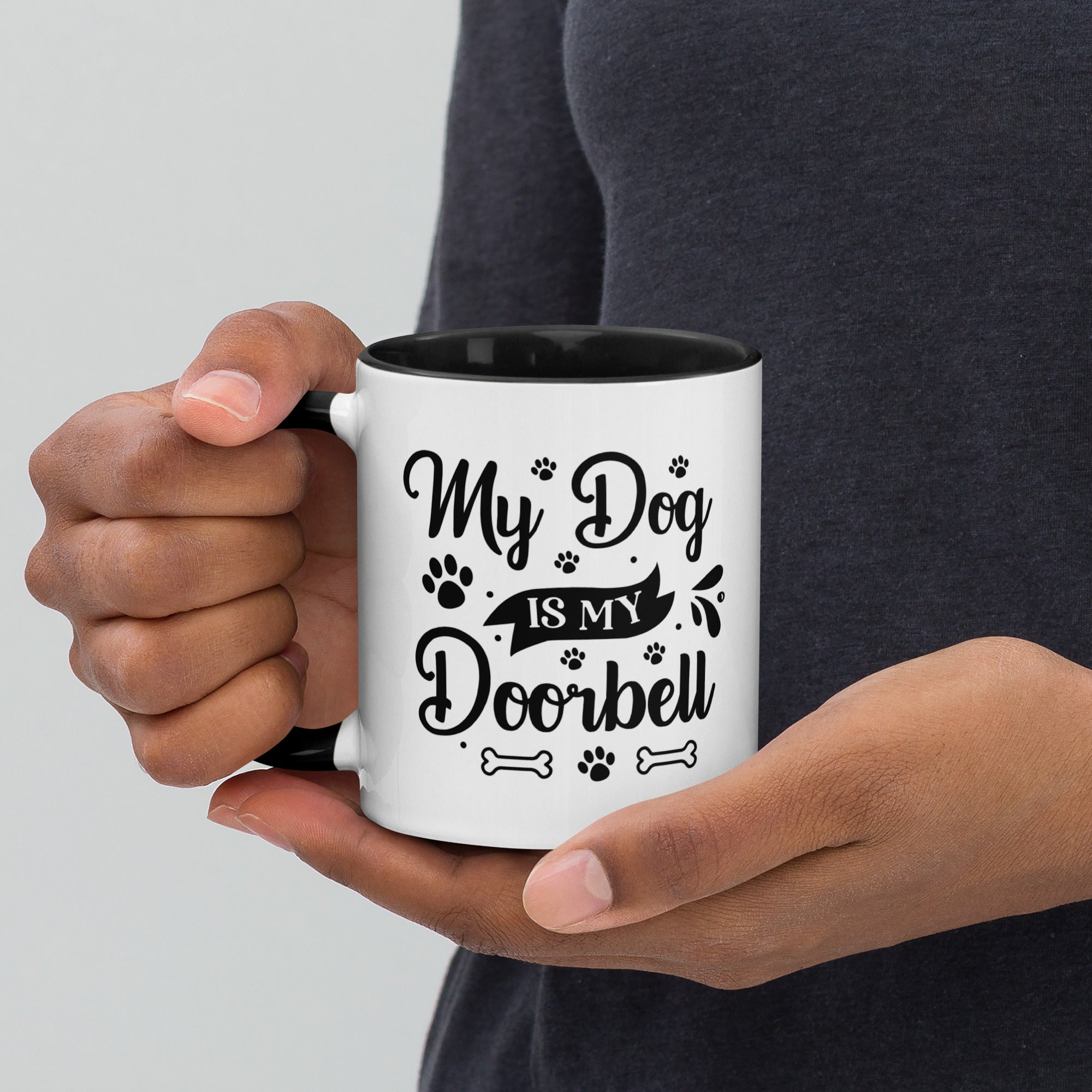 11oz White Mug - My Dog Is My Doorbell