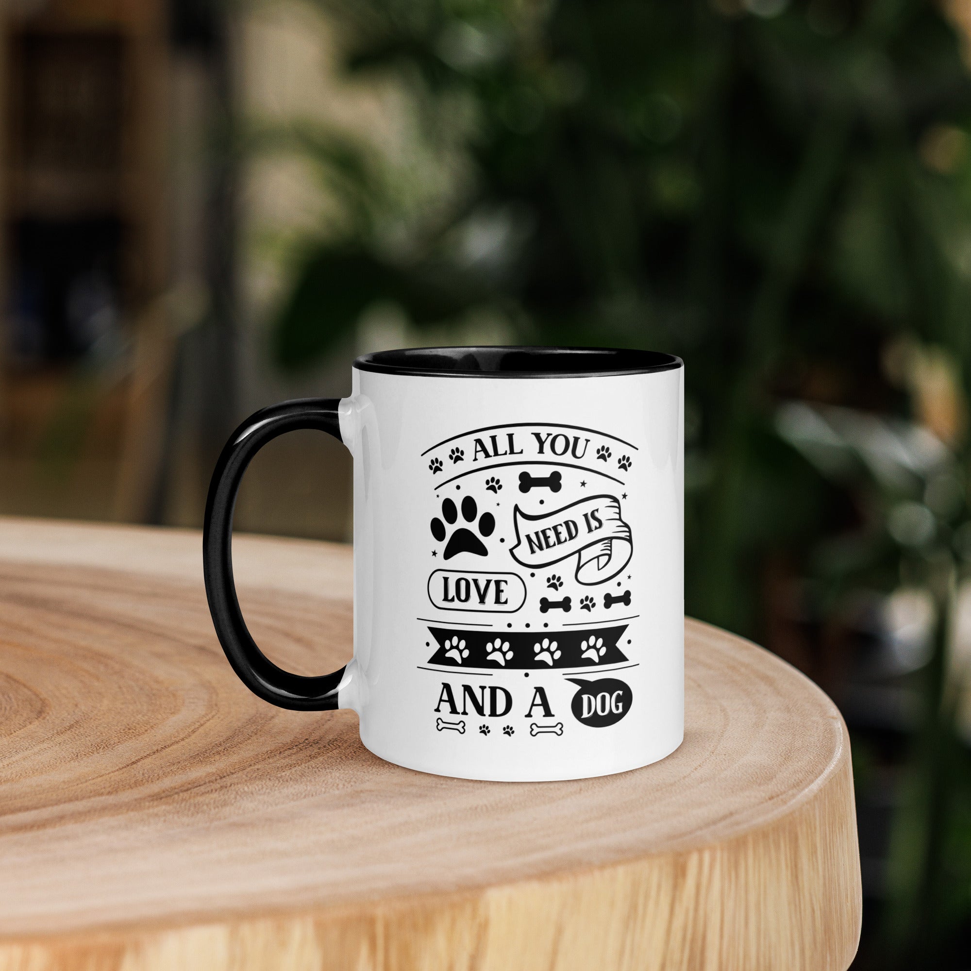 11oz White Mug - All You Need Is Love And A Dog