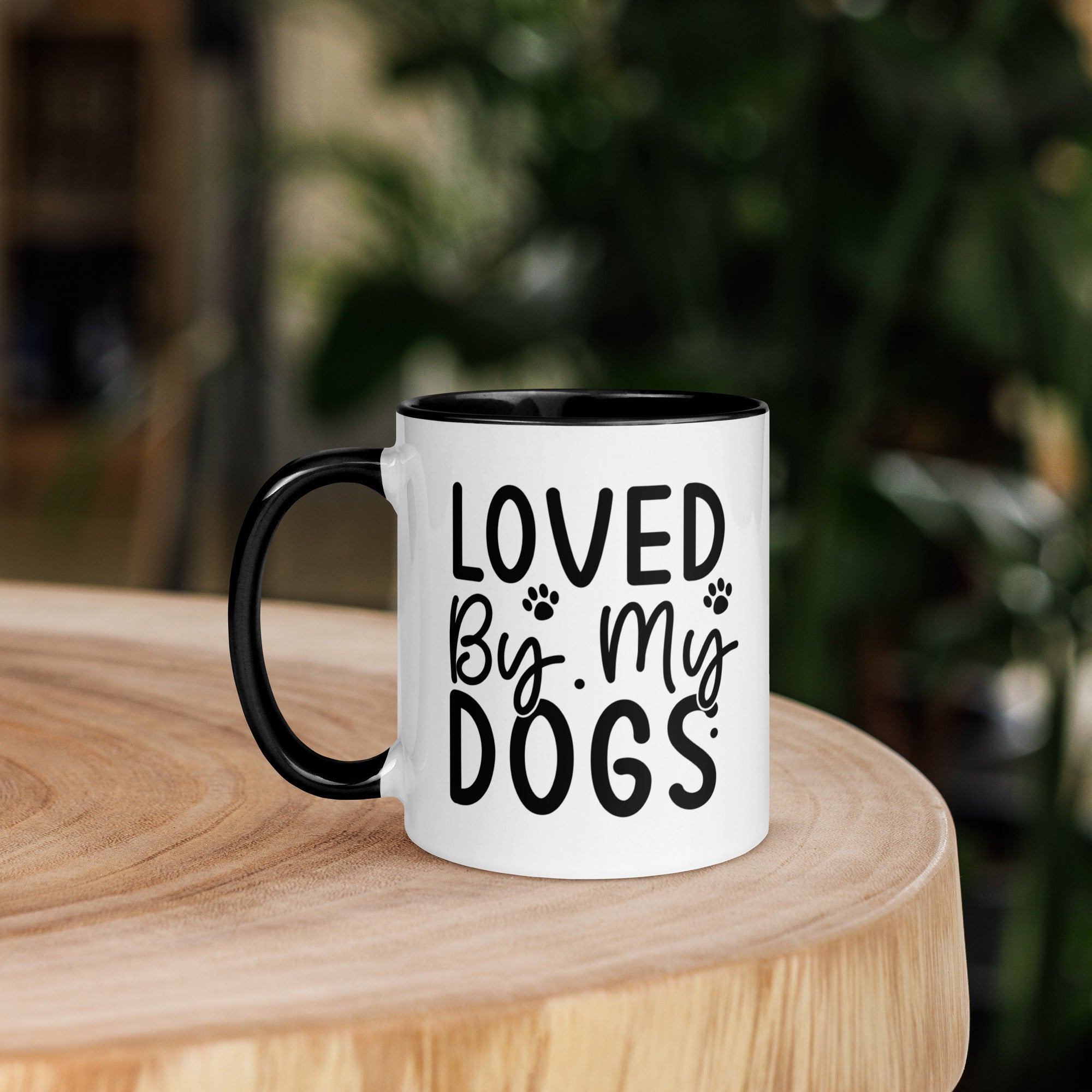 11oz White Mug - Loved By My Dogs
