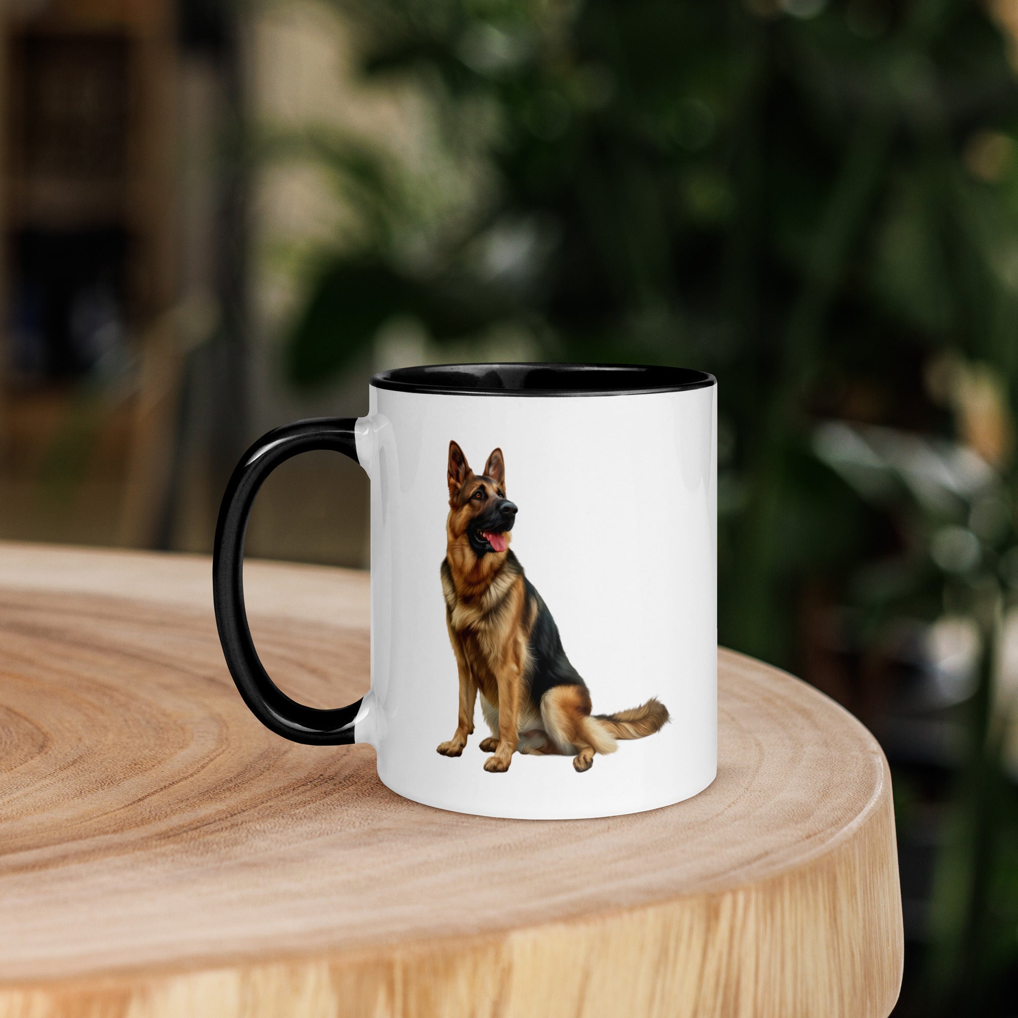 11oz German Shepherd In 2 Poses