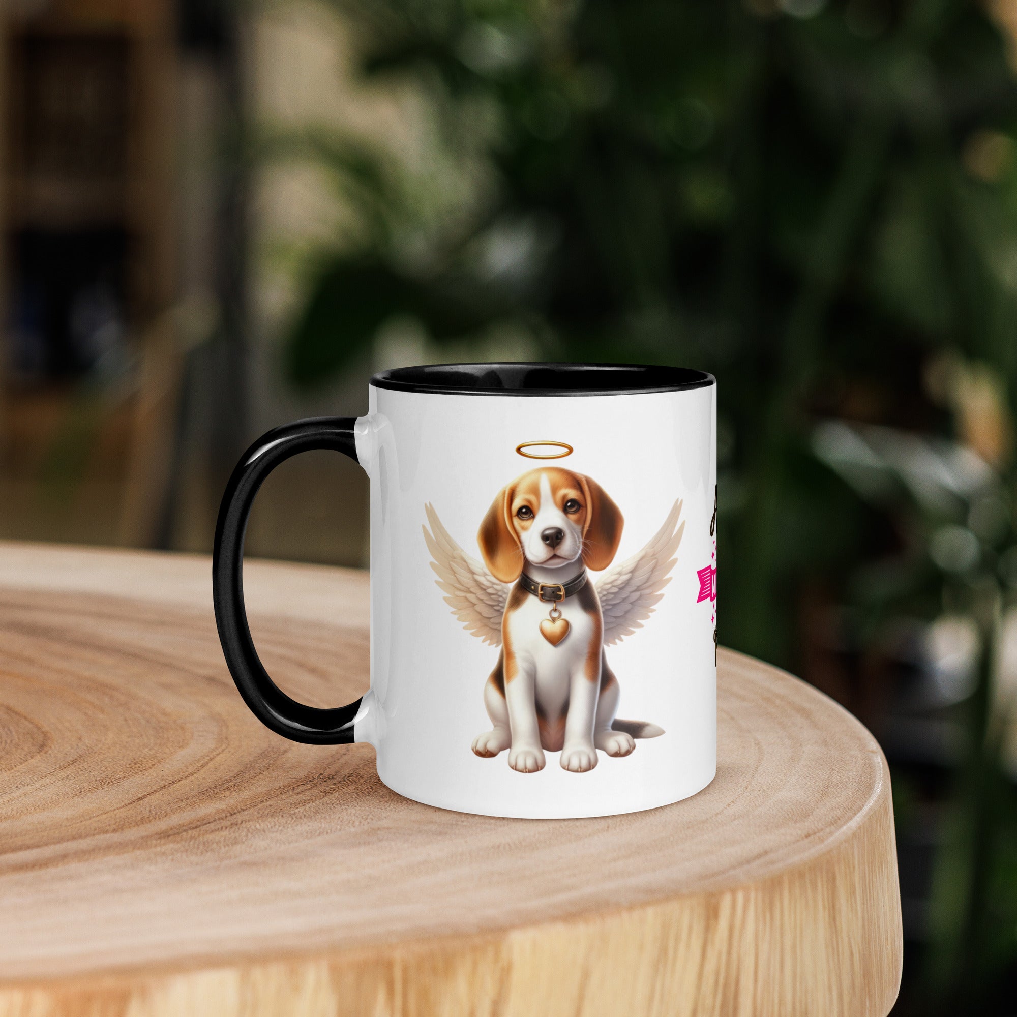 11oz Beagle Angel - Always On My Mind Forever In My Heart