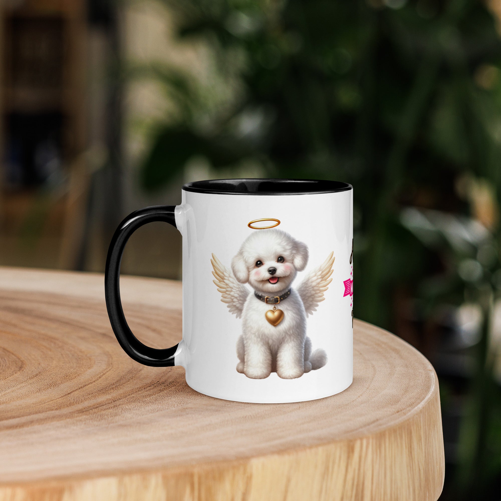 11oz Bichon Frisé Angel - Always On My Mind Forever In My Heart