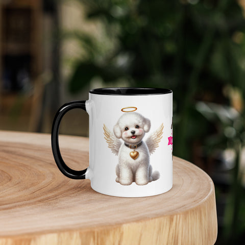 11oz Bichon Frisé Angel - Always On My Mind Forever In My Heart