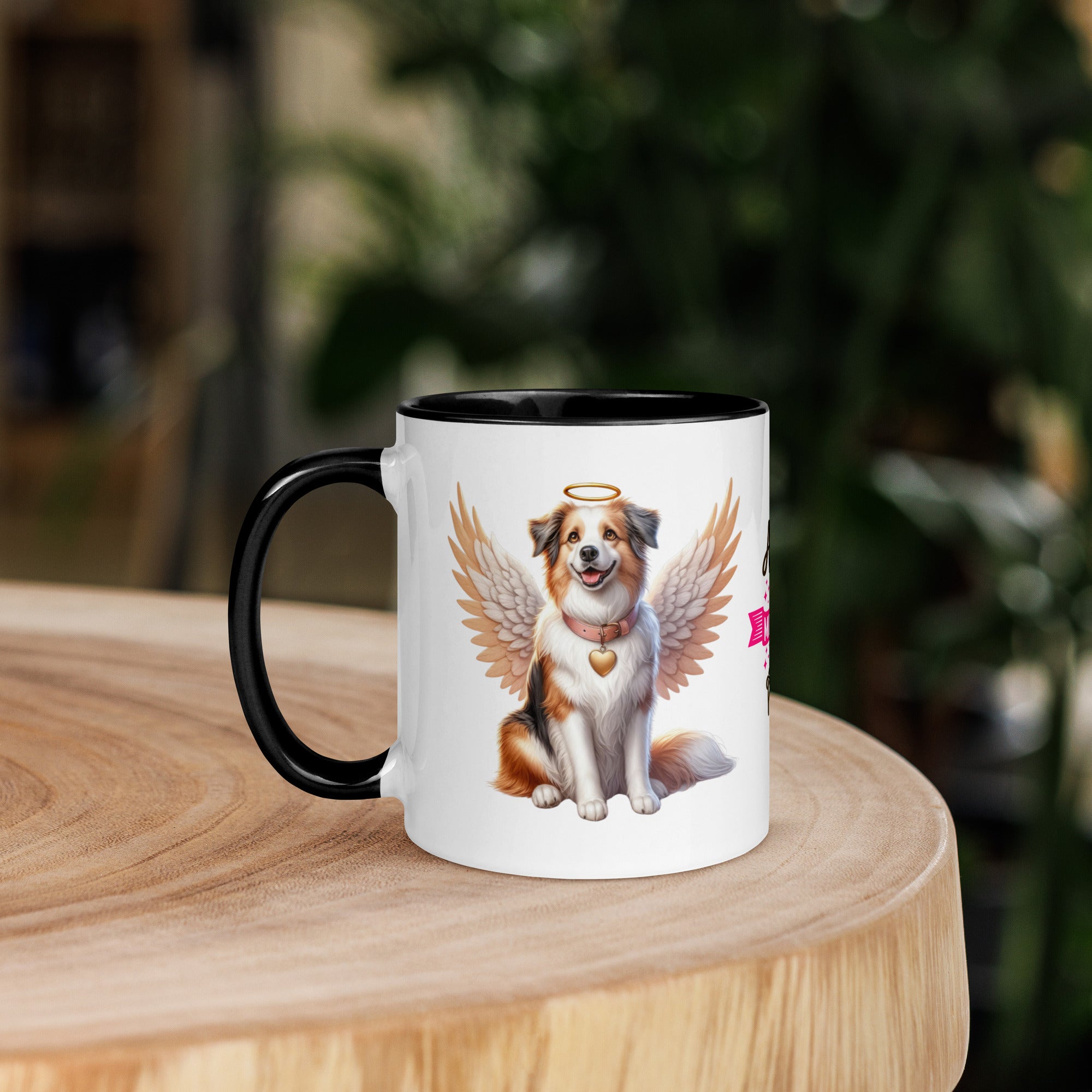 11oz Border Collie Angel - Always On My Mind Forever In My Heart