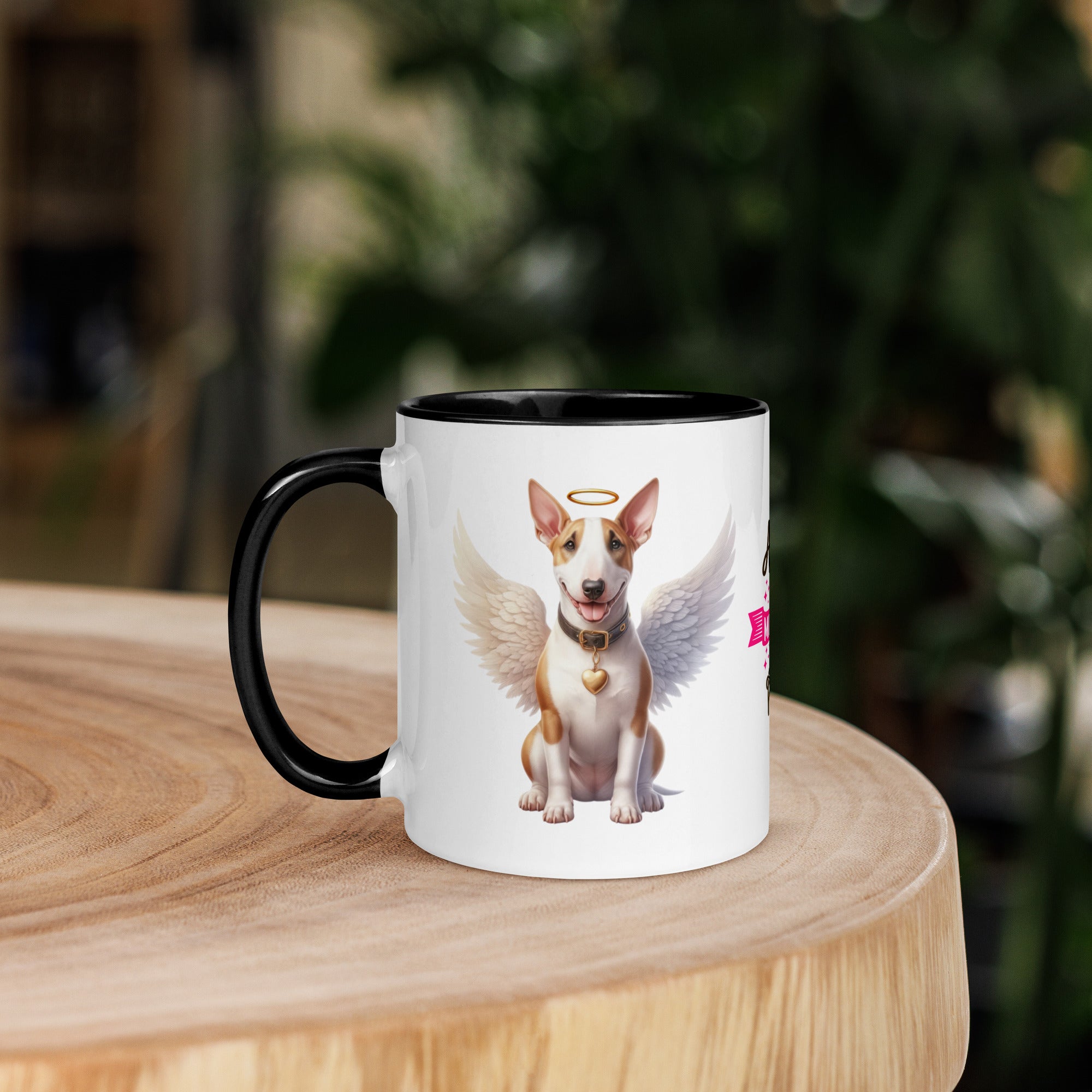 11oz Bull Terrier Angel - Always On My Mind Forever In My Heart