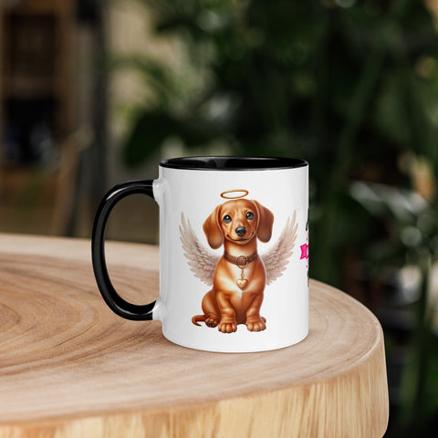11oz Dachshund Angel - Always On My Mind Forever In My Heart