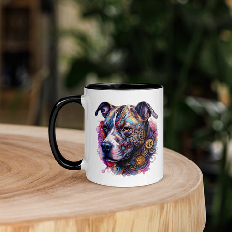 11oz Steampunk Pitbull 'Rusty'