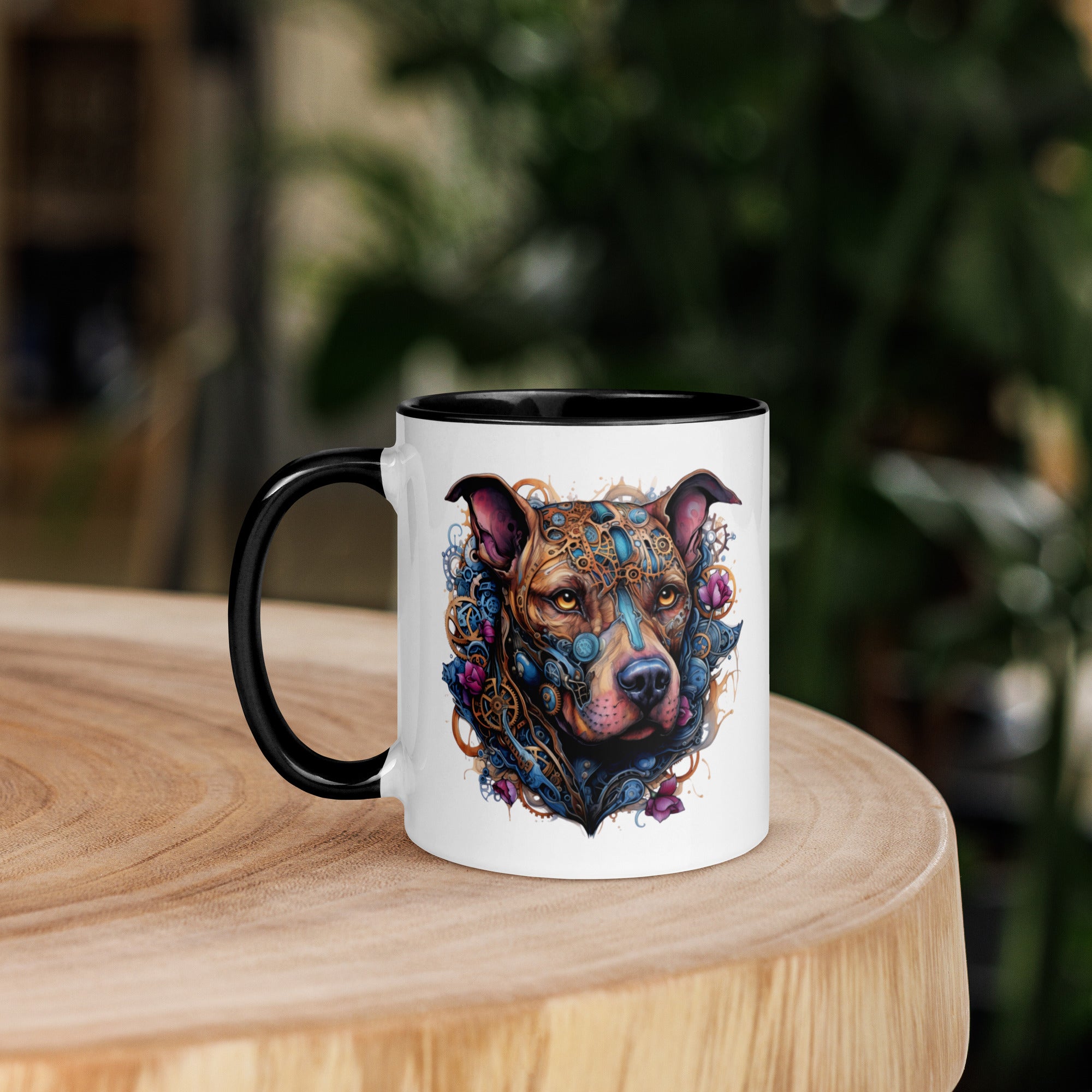 11oz Steampunk Pitbull 'Shane'