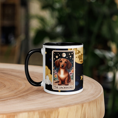 11oz Tarot Card Mug - The Dachshund