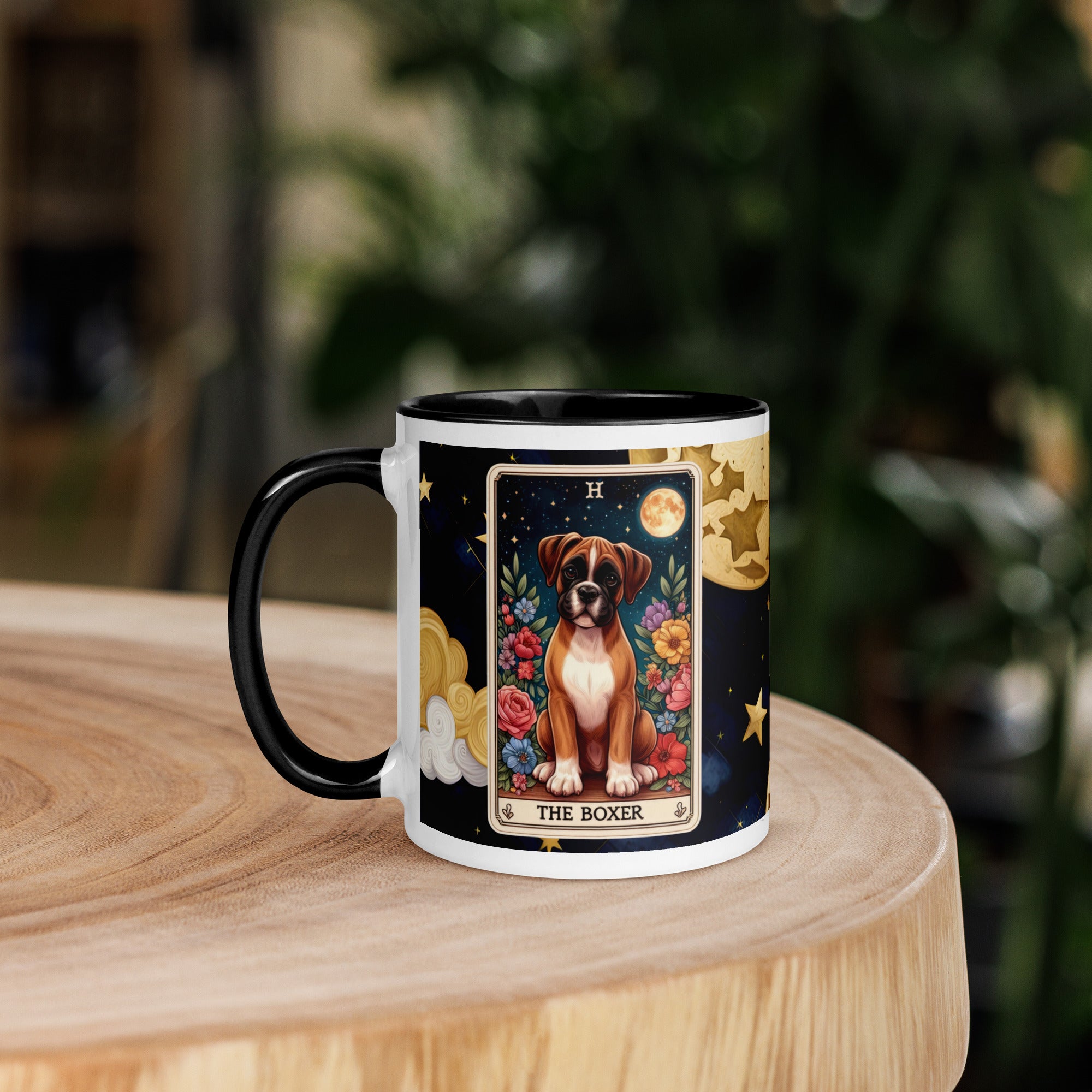 11oz Tarot Card Mug - The Boxer