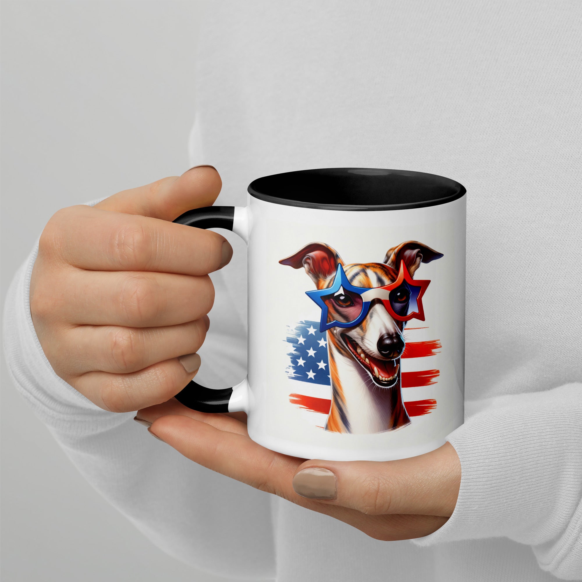 11oz Whippet - USA Star Glasses