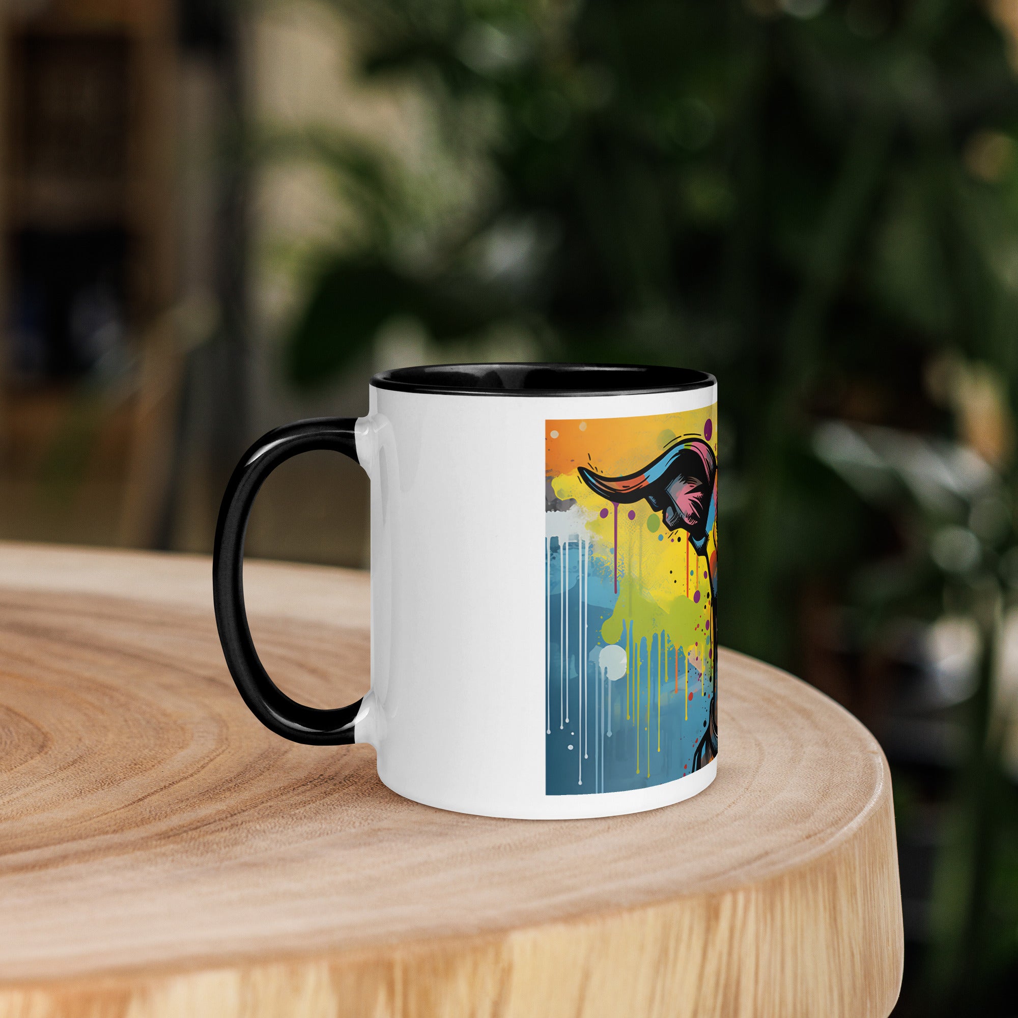 11oz Cute Whippet - Pop Art Funky