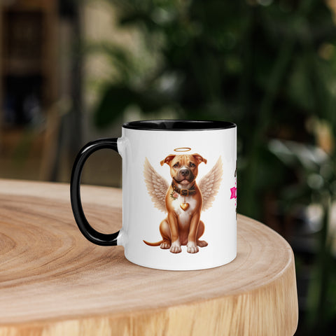 11oz Pitbull Angel - Always On My Mind Forever In My Heart