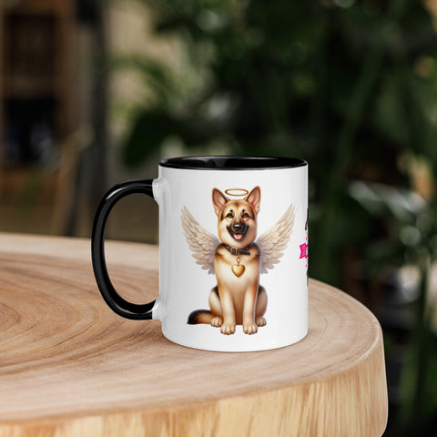 11oz German Shepherd Angel - Always On My Mind Forever In My Heart