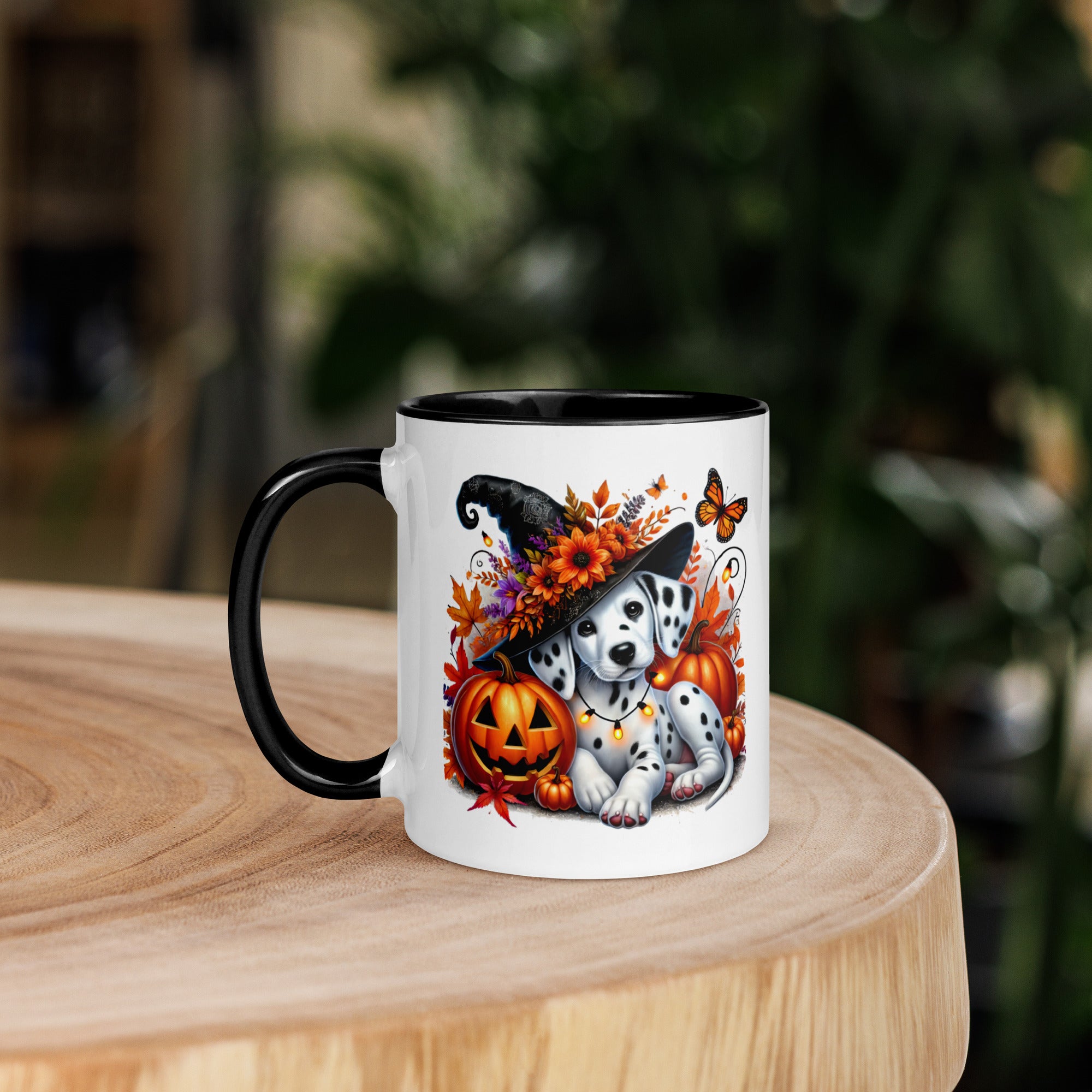 11oz Halloween Dalmatian Mug #1
