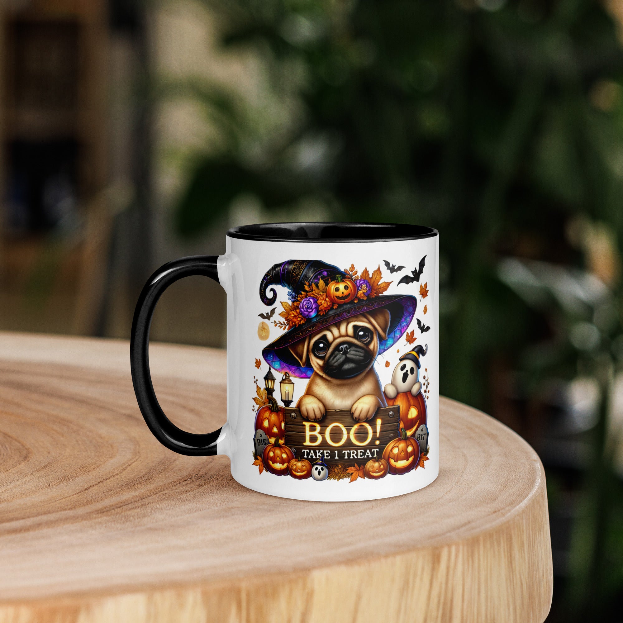 11oz Halloween Pug Mug #3