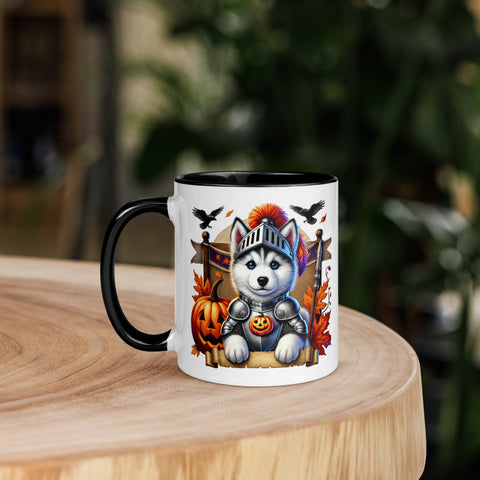 11oz Halloween Siberian Husky Mug #1