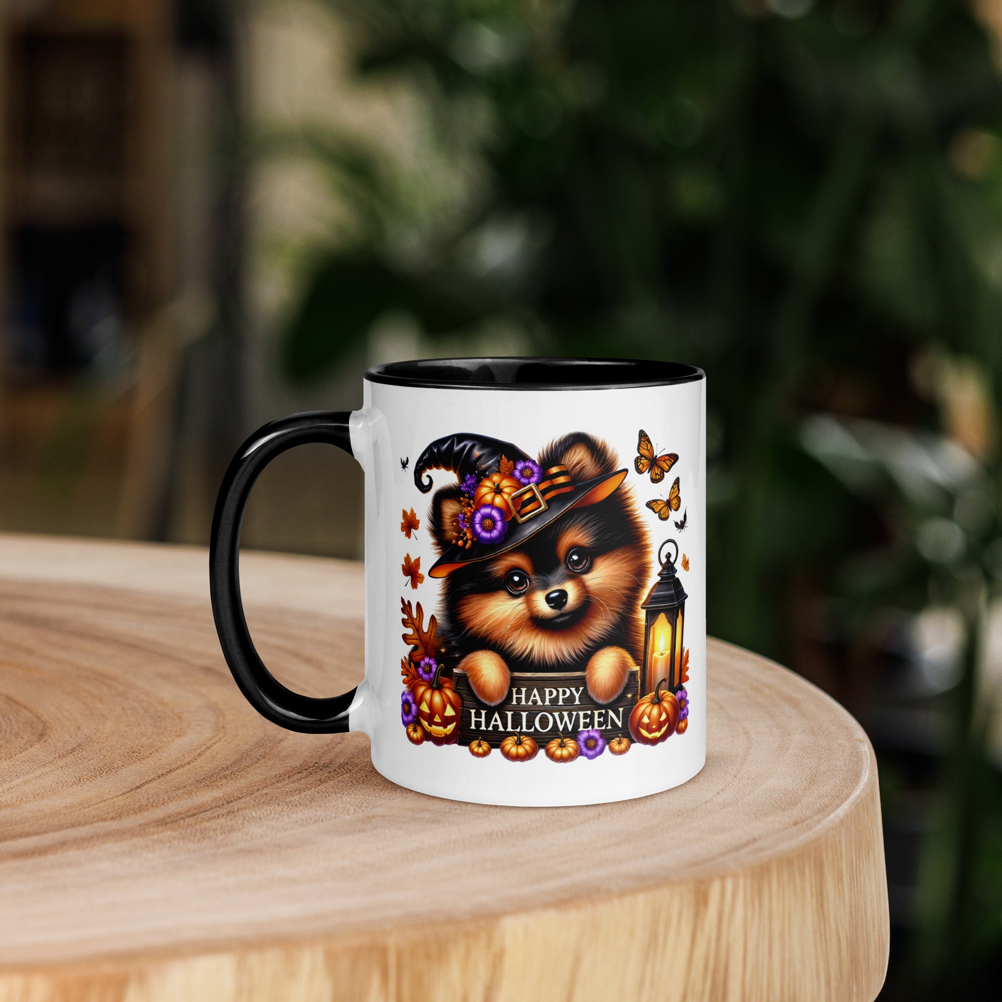 11oz Halloween Pomeranian Mug #1