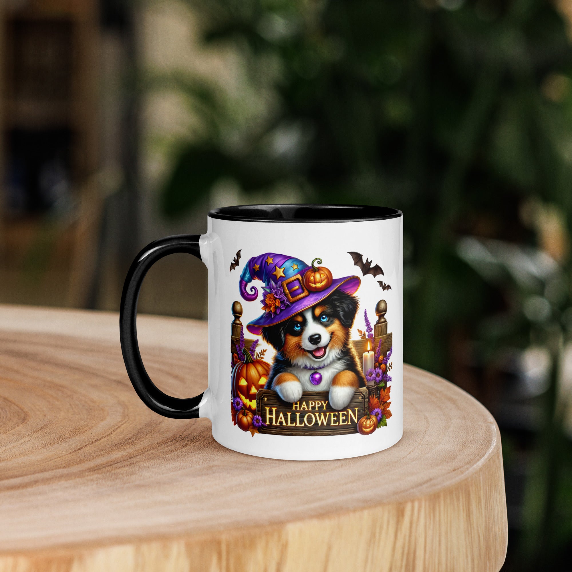 11oz Halloween Bernese Mountain Dog Mug #1