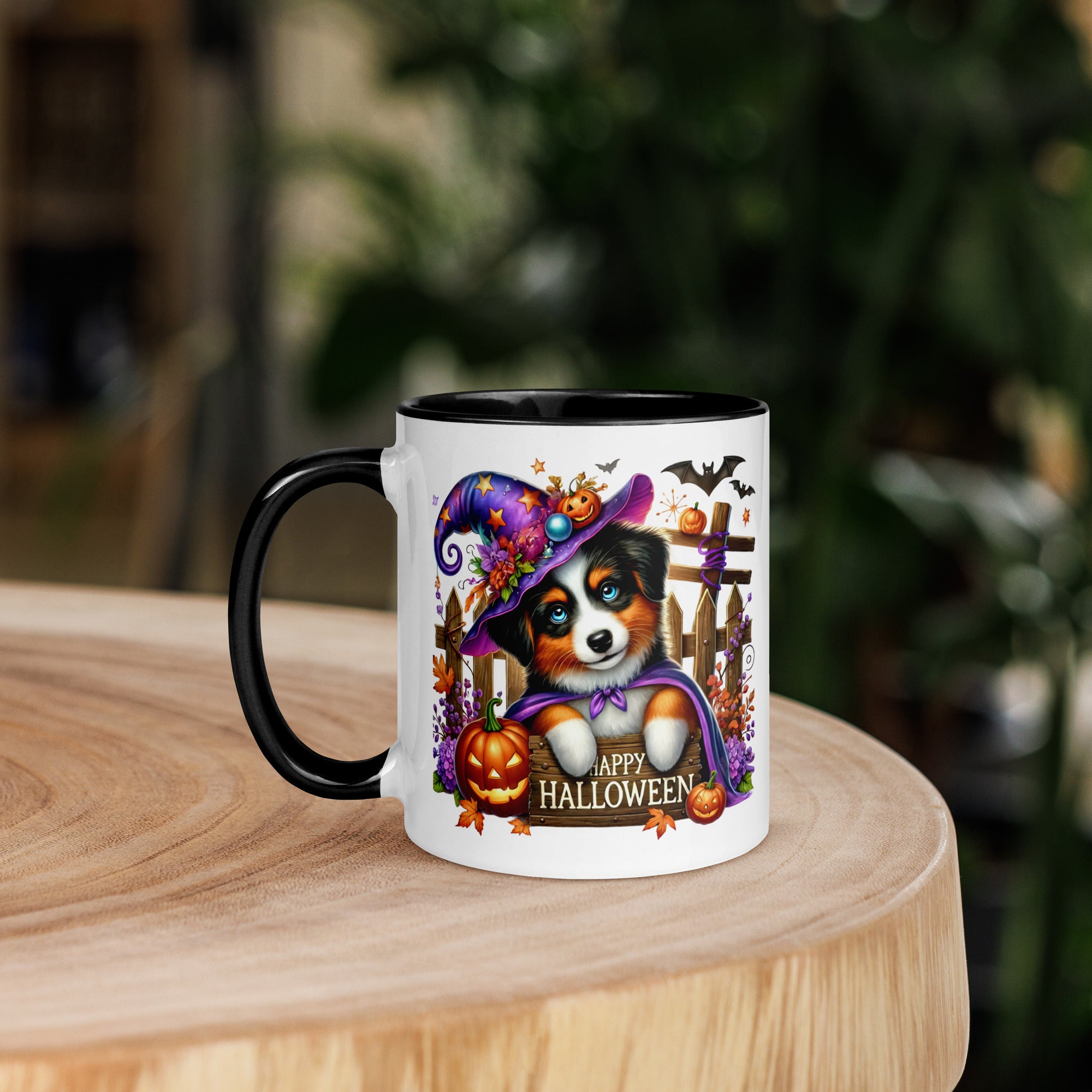 11oz Halloween Bernese Mountain Dog Mug #2