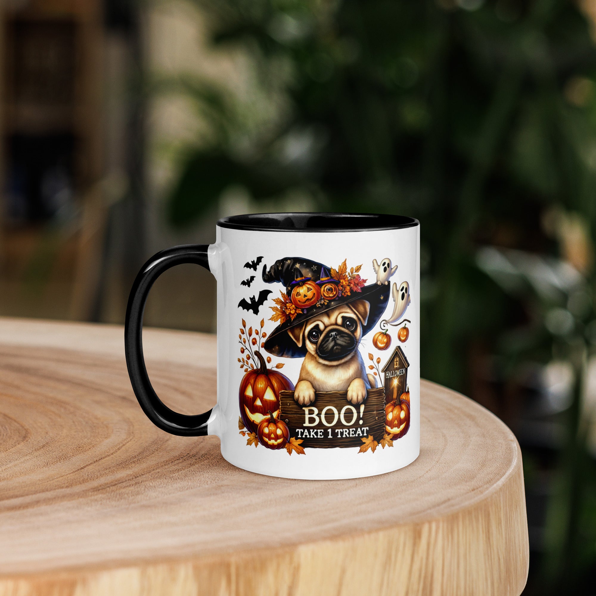 11oz Halloween Pug Mug #4
