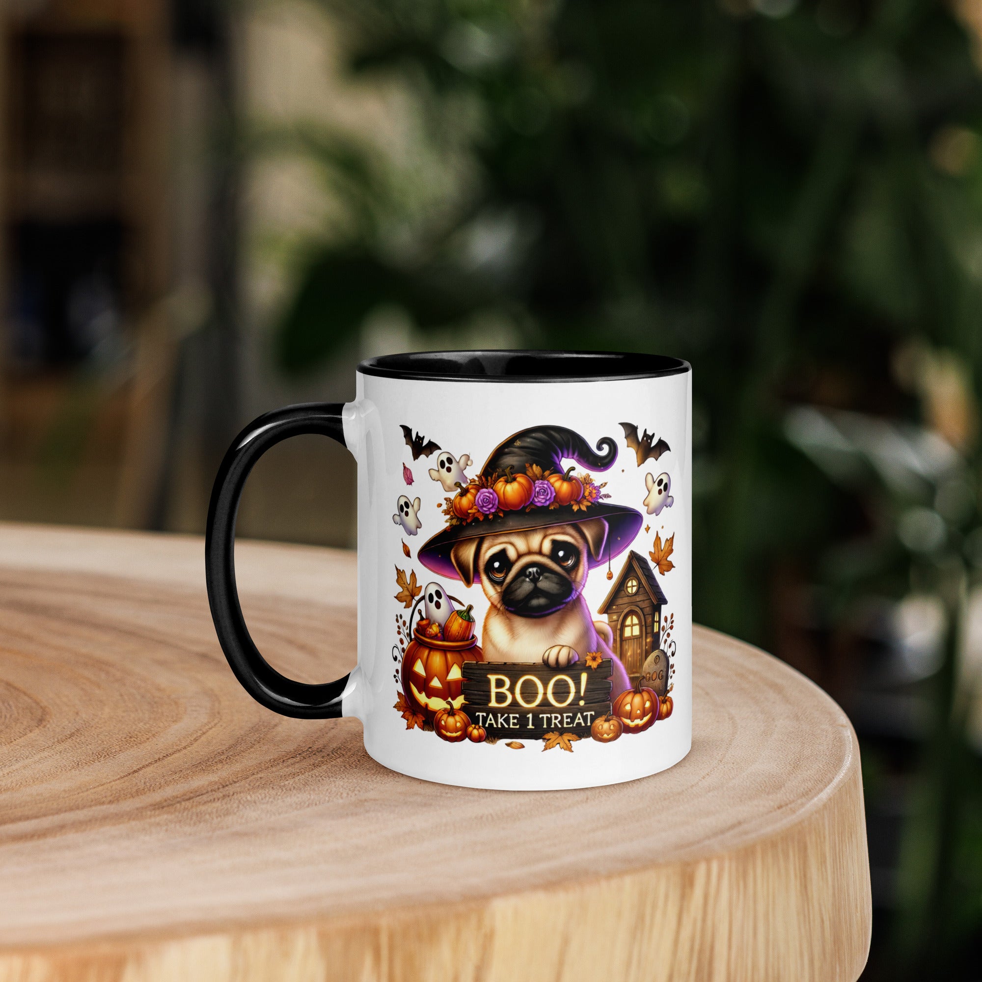 11oz Halloween Pug Mug #5