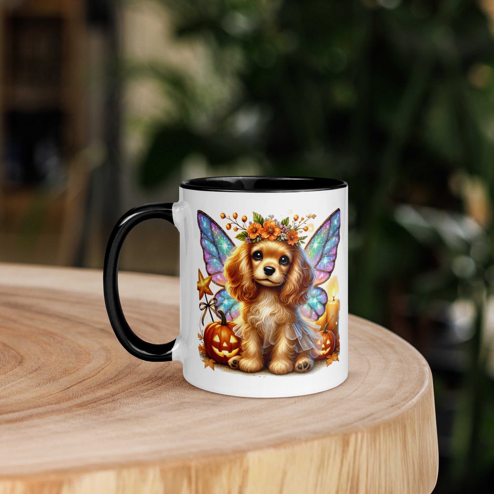 11oz Halloween Cocker Spaniel Mug #1