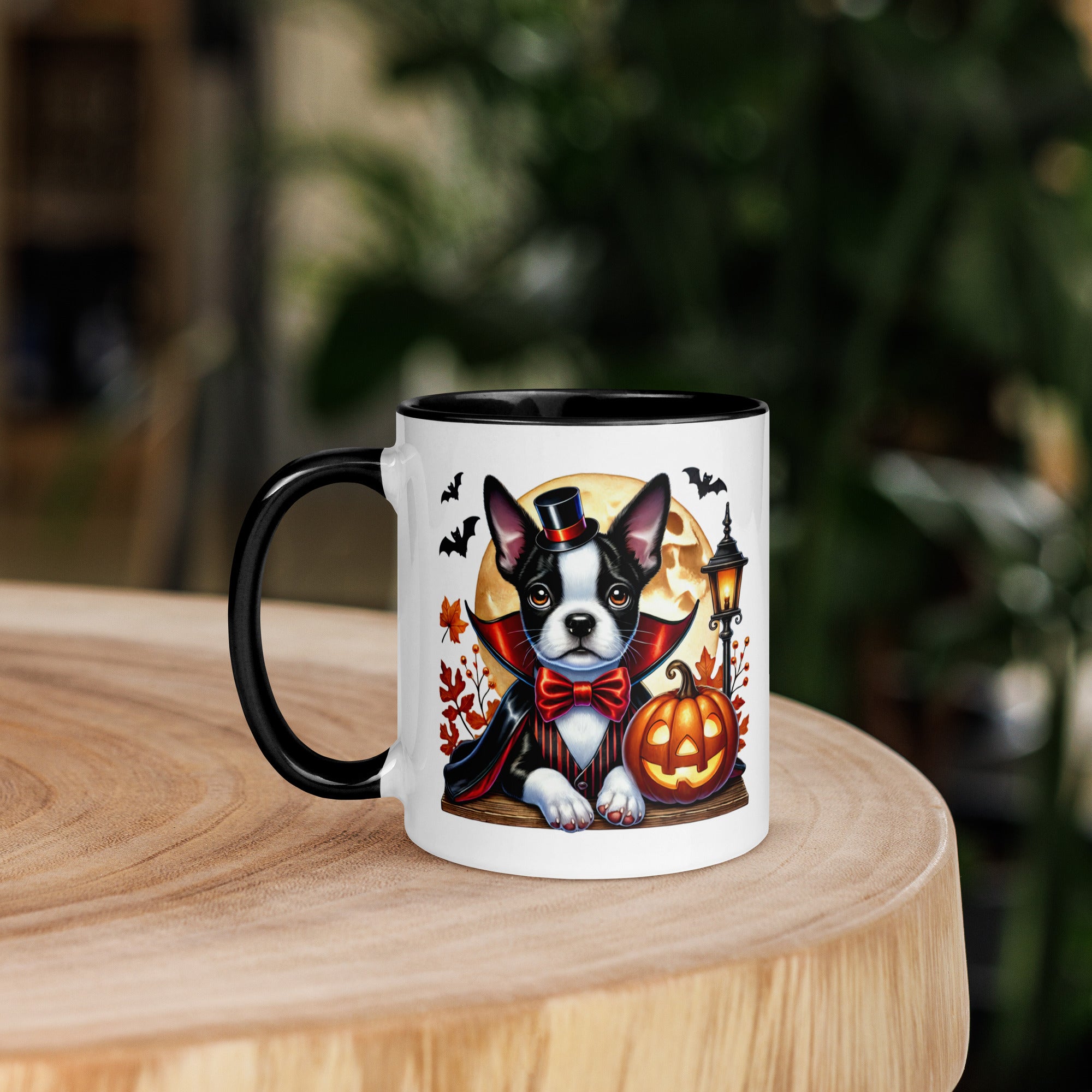 11oz Halloween French Bulldog Mug #1