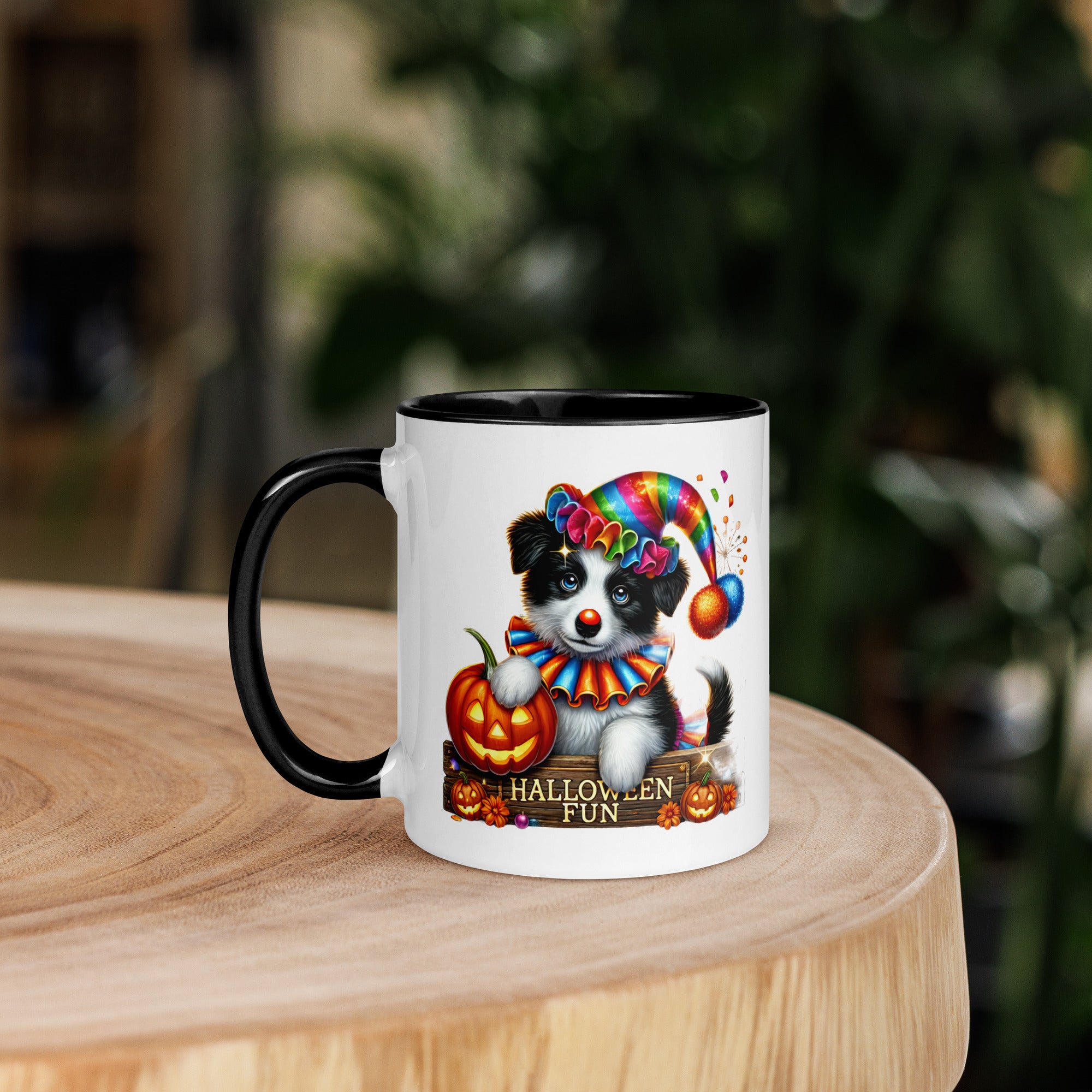 11oz Halloween Border Collie Mug #2