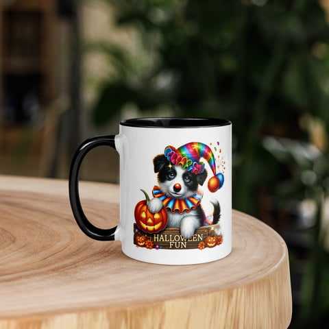 11oz Halloween Border Collie Mug #2